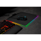 CORSAIR Vezetékes Egér Gaming, SCIMITAR RGB ELITE, 17 programozható gomb, RGB Világítás, 18000dpi, fekete