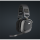CORSAIR Vezeték Nélküli Headset, HS80 RGB WIRELESS Premium Gaming, Dolby Atmos hangzás, szürke