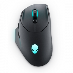 DELL Alienware Wireless Gaming Mouse - AW620M (Dark Side of the Moon)