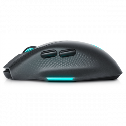 DELL Alienware Wireless Gaming Mouse - AW620M (Dark Side of the Moon)