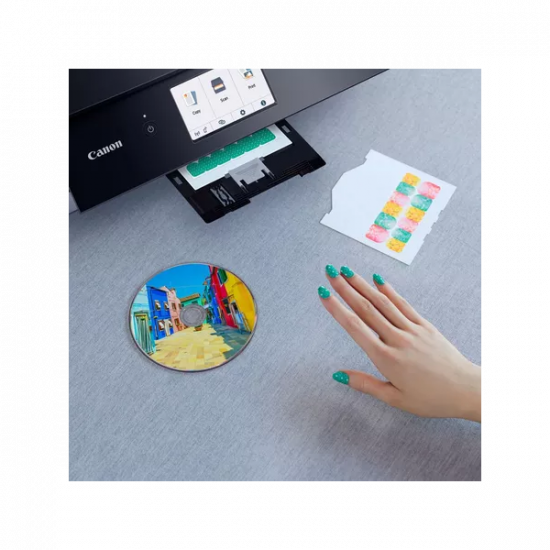 CANON Tintasugaras MFP 3in1 PIXMA TS8350A, A4, FF 15 k/p, SZ 10 k/p, 4800x1200dpi, duplex, USB/WiFi, lemez nyomtatás