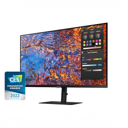 SAMSUNG IPS monitor 32" S80PB, 3840x2160, 16:9, 350cd/m2, 5ms, DisplayPort/HDMI/3xUSB/USB-C/LAN, Pivot