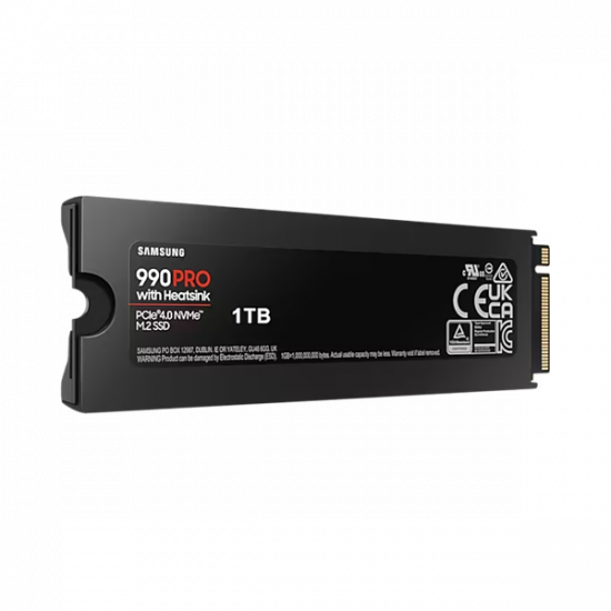 SAMSUNG 990 PRO with Heatsink NVMe™ M.2 SSD 1TB