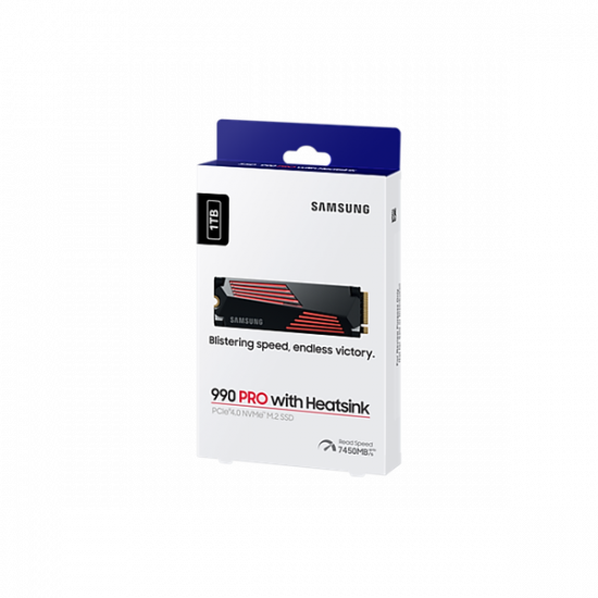 SAMSUNG 990 PRO with Heatsink NVMe™ M.2 SSD 1TB