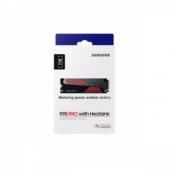 SAMSUNG 990 PRO with Heatsink NVMe™ M.2 SSD 1TB