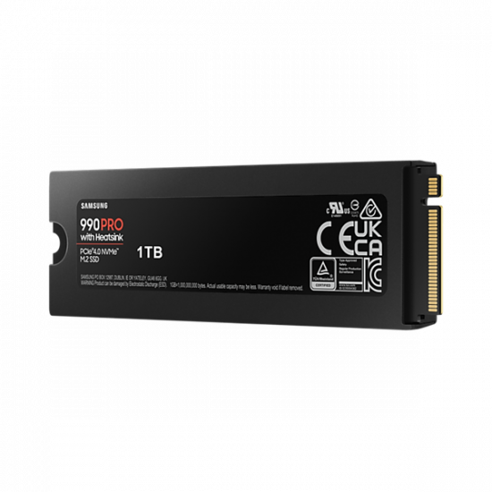 SAMSUNG 990 PRO with Heatsink NVMe™ M.2 SSD 1TB