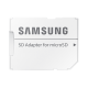 SAMSUNG Memóriakártya, PRO Plus microSDXC kártya 512GB, CLASS 10, UHS-I, U3, V30, A2, + Adapter, R180/W130