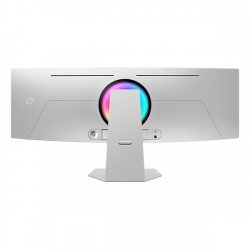 SAMSUNG Ívelt Gaming 240Hz OLED monitor 49" G95SC, 5120x1440, 32:9, 250cd/m2, 0.03ms, HDMI/DP/USB/WiFi/BT, hangszóró