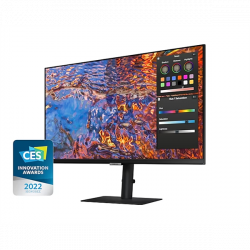 SAMSUNG IPS monitor 27" S8, 3840x2160, 16:9, 350cd/m2, 5ms, HDMI/DisplayPort/3xUSB/USB-C/LAN, Pivot