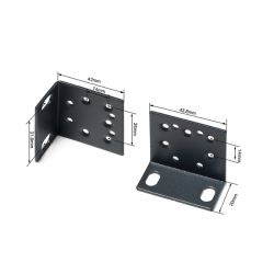 TP-LINK Kiegészítő - Rack Mount Kit 19-inch (22x43.8x15mm), RACKMOUNT KIT-19