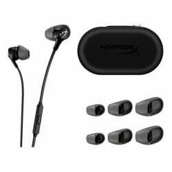 HP HYPERX vezetékes gaming fülhallgató Cloud Earbuds II - fekete