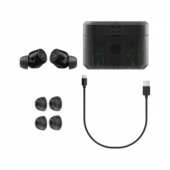 HP HYPERX vezeték nélküli gaming fülhallgató Cirro Buds Pro - fekete