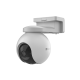 EZVIZ EB8 kültéri akkumulátoros 4G kamera, színes éjszakai látás, 360°- os panoráma kilátás, aktív sziréna védelem 512GB