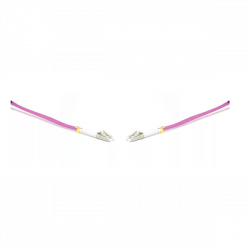 LINKEASY Duplex patch kábel  4 x LC/UPC csatlakozóval, 3mm duplex core 50/125 OM4 LSZH, 5 m