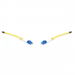 LINKEASY Duplex patch kábel  4 x LC/UPC csatlakozóval, 3mm duplex core 9/125 LSZH, 3 m