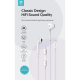 DEVIA UNIVERZÁLIS SZTEREÓ FELVEVŐS FÜLHALLGATÓ - LIGHTNING - STAR SERIES EARBUDS LIGHTNING EARPHONE - FEHÉR