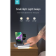 DEVIA QI UNIVERZÁLIS VEZETÉK NÉLKÜLI TÖLTŐ ÁLLOMÁS - 15W - 3in1: SMARTPHONE + IWATCH + AIRPODS - FEHÉR