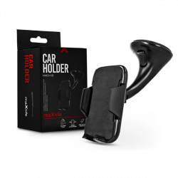 MAXLIFE UNIVERZÁLIS MŰSZERFALRA/SZÉLVÉDŐRE HELYEZHETŐ PDA/GSM AUTÓS TARTÓ - MAXLIFE MXCH-01 CAR HOLDER - FEKETE