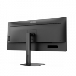 AOC VA monitor 34" U34V5C/BK, 3440x1440, 21:9, 300cd/m2, 1ms, HDMI/DisplayPort/USB-C/4xUSB, hangszóró