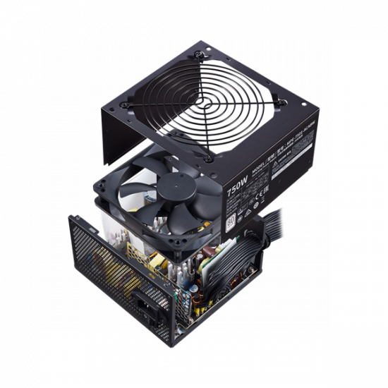 COOLER MASTER Tápegység MWE 750 WHITE - V2, 750W, 12cm, 80+