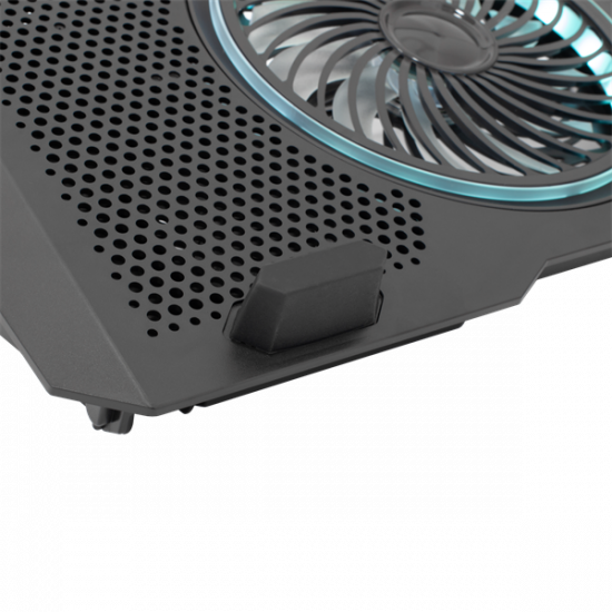 WHITE SHARK Notebook hűtő, GCP-13 AURORA COOLING PAD 17.3", 5 fan