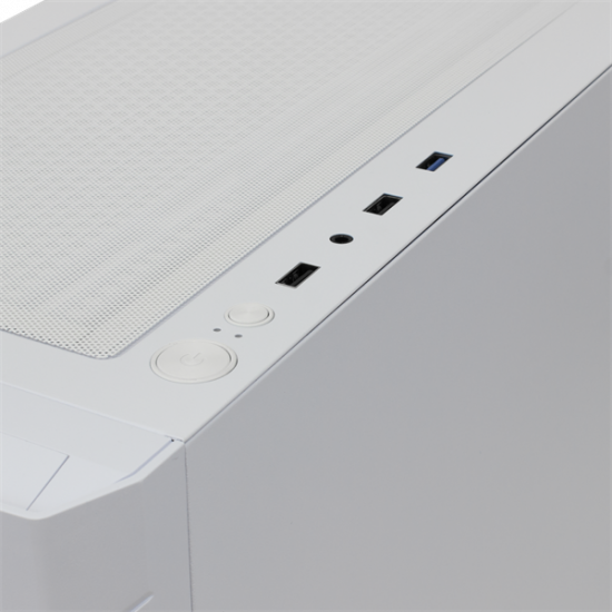 WHITE SHARK BULLET-WHITE GCC-2303 Számítógép ház, fehér, ATX mid Tower ATX / M-ATX / ITX