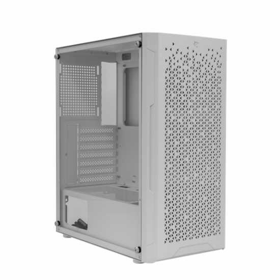 WHITE SHARK BULLET-WHITE GCC-2303 Számítógép ház, fehér, ATX mid Tower ATX / M-ATX / ITX