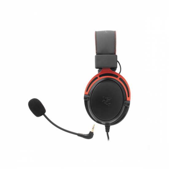 WHITE SHARK GORILLA-B/R, GH-2341-B/R gamer fejhallgató, fekete/piros, (3.5 Jack)