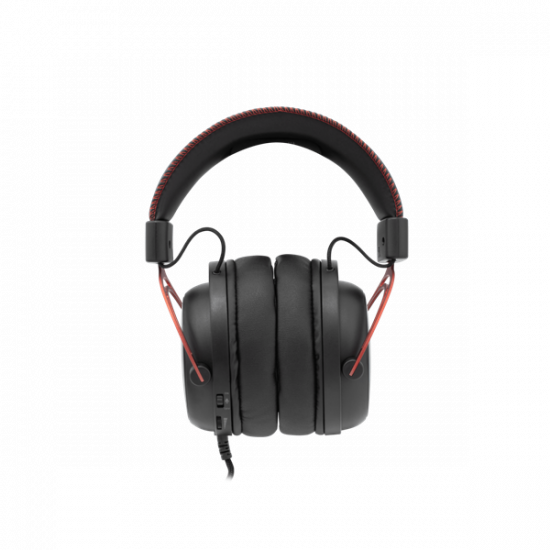 WHITE SHARK GORILLA-B/R, GH-2341-B/R gamer fejhallgató, fekete/piros, (3.5 Jack)