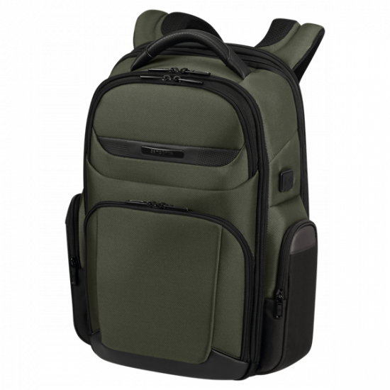 SAMSONITE Notebook hátizsák 147137-1388, Backpack 3 Volume Expandable 15.6" (Green) -PRO-DLX 6