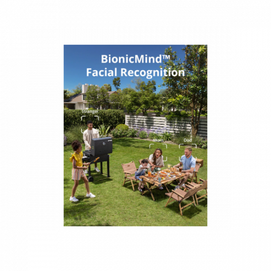 ANKER EUFYCAM3C S300 Biztonsági Kamera Rendszer (2+1) 4K, AI Arcfelismerés, Beépített lámpa, kültéri - T8881321