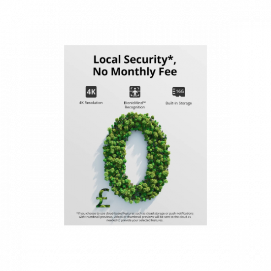 ANKER EUFYCAM3C S300 Biztonsági Kamera Rendszer (2+1) 4K, AI Arcfelismerés, Beépített lámpa, kültéri - T8881321