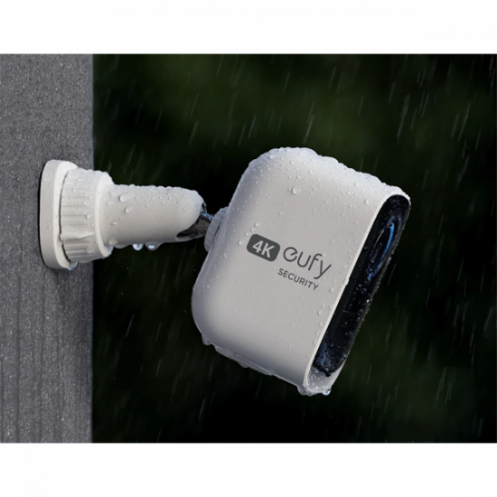 ANKER EUFYCAM3C S300 Biztonsági Kamera, 4K, AI Arcfelismerés, Beépített lámpa, Akkumulátor, kültéri - T8161321