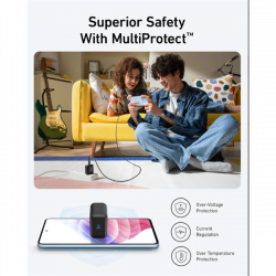 ANKER Hálózati Töltő, 312 (ACE), 25 W, USB-C, PowerIQ 3.0, fekete - A2642G11