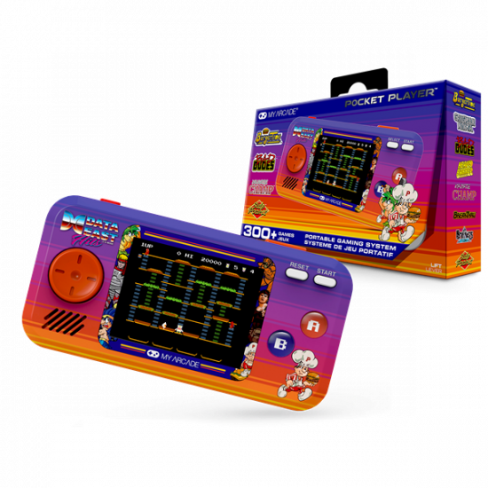 MY ARCADE Játékkonzol Data East 300+ Pocket Player Hordozható, DGUNL-4127