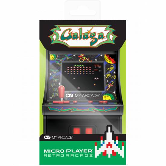 MY ARCADE Játékkonzol Galaga Micro Player Retro Arcade 6.75" Hordozható, DGUNL-3222