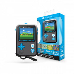 MY ARCADE Játékkonzol Gamer Mini Classic 160in1 Fekete & Kék Hordozható, DGUN-3926