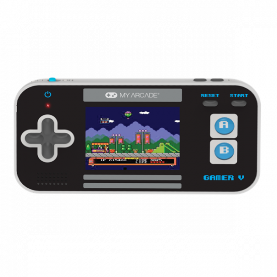 MY ARCADE Játékkonzol Gamer V Classic 220in1 Fekete & Kék Hordozható, DGUN-3919