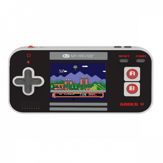 MY ARCADE Játékkonzol Gamer V Classic 220in1 Fekete & Piros Hordozható, DGUN-3911