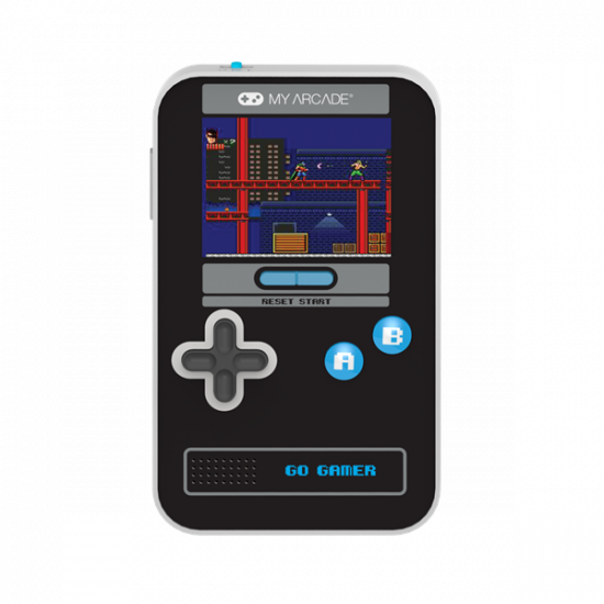 MY ARCADE Játékkonzol Go Gamer Classic 300in1 Fekete & Kék Hordozható, DGUN-3913