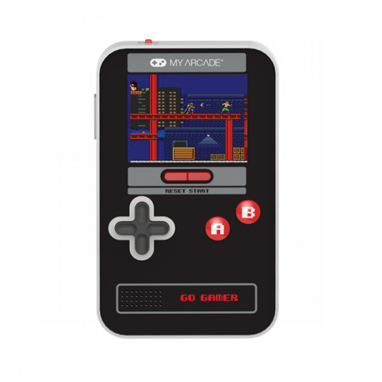 MY ARCADE Játékkonzol Go Gamer Classic 300in1 Fekete & Piros Hordozható, DGUN-3909