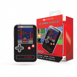 MY ARCADE Játékkonzol Go Gamer Classic 300in1 Fekete & Piros Hordozható, DGUN-3909