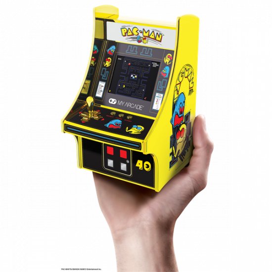 MY ARCADE Játékkonzol Pac-Man 40th Anniversary Micro Player Retro Arcade 6.75" Hordozható, DGUNL-3290