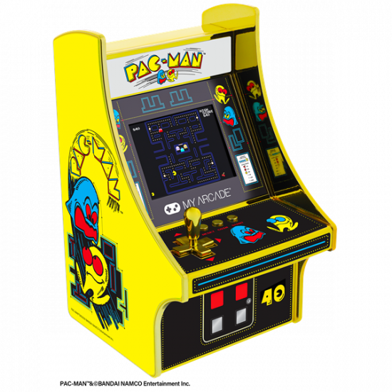 MY ARCADE Játékkonzol Pac-Man 40th Anniversary Micro Player Retro Arcade 6.75" Hordozható, DGUNL-3290