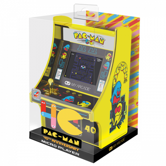 MY ARCADE Játékkonzol Pac-Man 40th Anniversary Micro Player Retro Arcade 6.75" Hordozható, DGUNL-3290