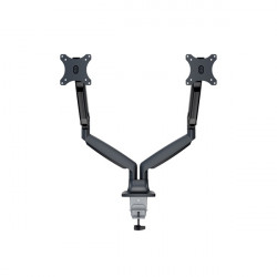 MULTIBRACKETS 2 karos asztali konzol, M Deskmount Gas Spring Dual Black (15-30", max.VESA: 100x100 mm, 9 kg)