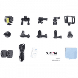 SJCAM Action Camera SJ4000, Black, vízálló tokkal,  LCD kijelző, 2,0 képátmérő, 12 MP, lassítás, időzítő, 1080P, H.264