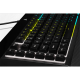 CORSAIR Vezetékes Billentyűzet Gaming, K55 RGB PRO, 6 programozható billentyű, Cseppálló, Csuklótámasz, US, fekete