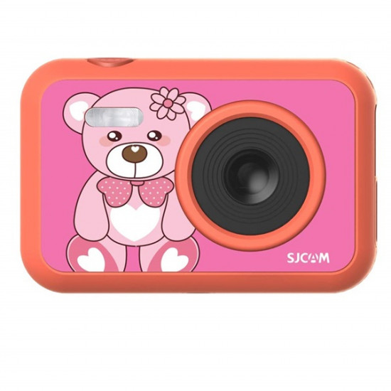 SJCAM Kids FunCam fényképezőgép, Bear, 5MP, 1080P felbontás, videó és fotó mód, LCD kijelző, 32GB- ig