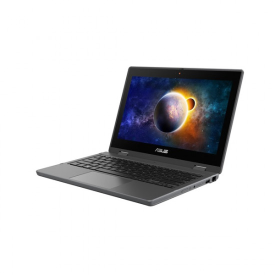 ASUS COM NB BR1100FKA-BP1732XA, 11,6" HD Touch, Intel Pentium N6000, 4GB, 128GB eMMC, INT, WIN11PRO, Szürke + Egér